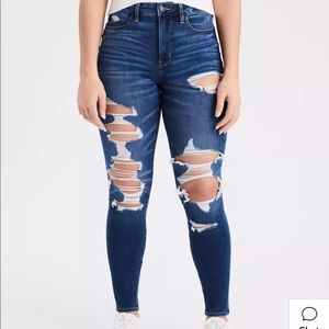 American eagle super hi-rise jegging
